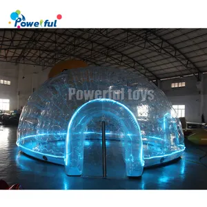 Фабричная прозрачная купольная палатка для бассейна, Открытый плавательный бассейн, надувная палатка для бассейна