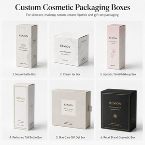 Cina fornitore Custom Packaging cosmetico all'ingrosso cura della pelle arte personalizzata stampato scatola di carta <span class=keywords><strong>per</strong></span> <span class=keywords><strong>Make</strong></span> <span class=keywords><strong>up</strong></span> - Product Image 2