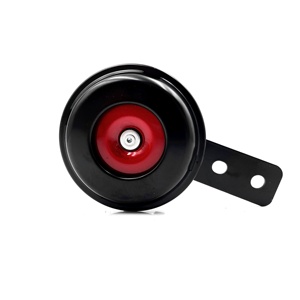 Wenle 12V 66MM 43030Hz 95-115dB BLACK+RED Iron Disc <strong>Klaxon</strong> MHN107 Motor <strong>Horn</strong> Universal Vehicle - Product Image 5