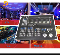 Controlador DMX512 Portátil para Luces Móviles LED, Iluminación de Escenario para Bodas y Discotecas, Clasificación IP33, Blanco, 1 Año de Garantía