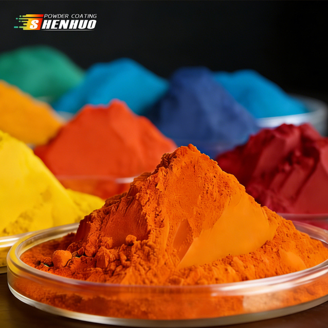 Powder Coating for Sale Electrostatic Epoxy Polyester Powder Paint Metal Wheels Furniture Rim Car Varnish Spray Coating