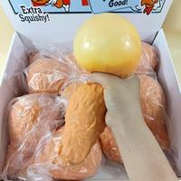 Nouveau jouet souple réaliste en forme de cuisse de poulet, à rebond lent, anti-stress, en caoutchouc, emballé, prêt à être expédié, en stock, pour tous les âges