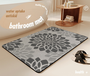 Top Fashion Super Absorbant Anti-dérapant <span class=keywords><strong>Massage</strong></span> En Cuir PU Diatomite Pierre <span class=keywords><strong>Tapis</strong></span> Protection <span class=keywords><strong>De</strong></span> L'environnement Luxueusement Doux <span class=keywords><strong>Tapis</strong></span> pour - Product Image 6