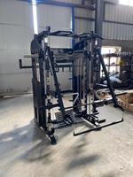 Machine Smith Commerciale de Haute Qualité, Rack à Squat Multifonctionnel, Power Rack, Équipement d'Entraînement de Force pour Salle de Sport