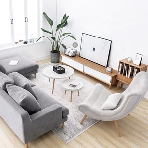 Silla de salón de <span class=keywords><strong>Caracol</strong></span> de venta directa con silla de terciopelo de lujo moderna otomana para sala de estar silla relajante perezosa individual para el hogar - Product Image 5