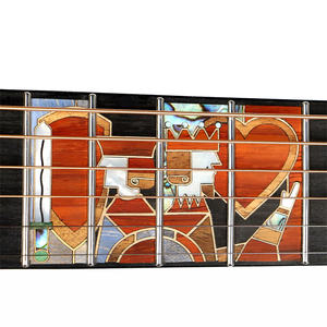 Guitares acoustiques haut de gamme Best Sevillana 1904R, entièrement en palissandre massif pour le dos et les côtés, plus adaptées aux guitaristes professionnels - Product Image 2