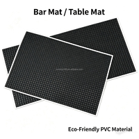 Tapis de bar en PVC écologique, antidérapant, avec drainage, pour comptoir de bar, pub, café, logo personnalisé disponible