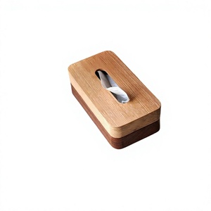 Porte-serviettes en bois, taille et forme personnalisées, boîte à mouchoirs de la plus haute qualité au prix le plus bas - Product Image 1