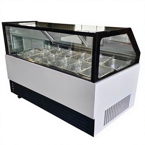 <span class=keywords><strong>Congelador</strong></span> de puerta de vidrio de zona de temperatura única refrigerado por aire comercial Refrigerador de <span class=keywords><strong>helados</strong></span> <span class=keywords><strong>Congelador</strong></span> de pantalla - Product Image 1