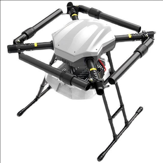 JIS EV416 UAV Crop Drone Sprayer Frame Agricultural Multi Rotor Drone Frame with Carbon Fiber 4 Axis