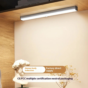 Hiện đại LED Tủ ánh sáng ban đêm Đèn giường có thể sạc lại cảm biến chuyển động thiết kế cho tủ quần áo cầu thang nhà bếp phòng khách USB nguồn điện - Product Image 4