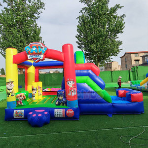 Nouveau Château <span class=keywords><strong>Gonflable</strong></span> pour Enfants Motif <span class=keywords><strong>Pat</strong></span>'<span class=keywords><strong>Patrouille</strong></span> avec Toboggan - Product Image 1
