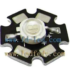 En iyi fiyat Ultra violet 2 adet chips cips yüksek güç lights 370nm 390nm 400nm lights 5W UV ışıkları için LED diyot