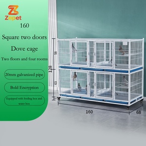 Jaula Metálica para Cría de <span class=keywords><strong>Palomas</strong></span>, Suministro Directo de Fábrica - Product Image 2