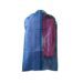 Sac à vêtements bleu TNT 137x60 cm anti-poussière avec côté transparent et fermeture éclair - Product Image 5