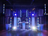 Tube LED Pixel 360 Portable Sans Fil IP65 sur Batterie, Barre Lumineuse LED Sans Fil DMX pour Club, Fête, DJ et Scène
