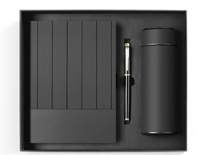 2026 Winner New Unique Corporate Gift Set Stainless Steel Luxury 3-in-1 Notebook Pen Thermos <b>Cup</b> Personalized Letterpress Gift - Product Image 4