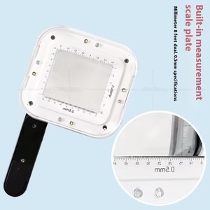 Lente d'<span class=keywords><strong>Ingrandimento</strong></span> Pieghevole 10/15/20X con Luce LED UV, Lente Portatile Illuminata <span class=keywords><strong>per</strong></span> Giornali, <span class=keywords><strong>Occhiali</strong></span> Ingrandenti Utili - Product Image 2