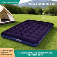 Tapis de sol floqué en PVC, matériau durable, design moderne minimaliste, épaisseur supplémentaire, pour l'intérieur et l'extérieur, camping, 186*76*22
