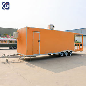 Remolque de comida para barbacoa, camión de comida de concesión con cocina completa, restaurante móvil, Pizza, <span class=keywords><strong>Kebab</strong></span>, carrito de venta al por menor con porche y baño - Product Image 4