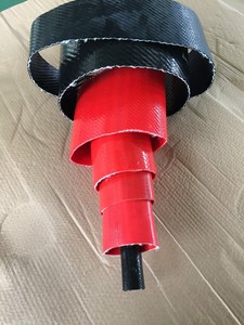 3 "Inch 300psi DN65 Rouge Durable Flexible Extension Sink Hose TPU Lay Flat Water Transfer Hose - Product Image 4