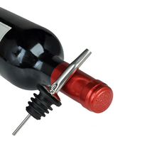 Accessoires de barman, verseurs de bouteilles de liqueur en acier inoxydable, bec verseur rapide pour alcool, huile d'olive
