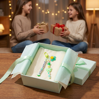 Porte-clés personnalisé avec perles alphabet, breloque de sac en acrylique motif smiley et fleur, pendentif de sac à dos en silicone motif cœur, cadeau mignon pour filles