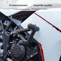 Protection moteur Haunding KOVE 250RR - Barre de protection avant en acier BXG surélevée pour moto, protection moteur pour la route, le tout-terrain et le dual sport