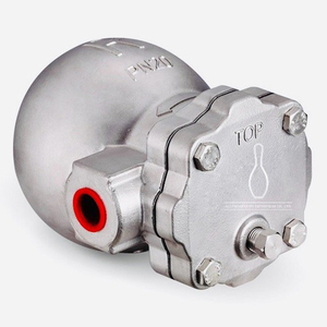 Trampa de vapor sanitaria multidireccional de acero inoxidable BF78 SS304/316L con flotador de bola y termostática - Product Image 3