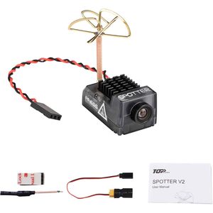 RunCam Spotter V2 Mic intégré FPV Caméra et Kit émetteur 5.8G Micro AIO Cam OSD avec 170 FOV et 700TVL pour Drones 40CH - Product Image 1