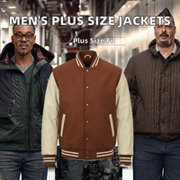 Blouson Bomber Unisexe Personnalisé Imprimé Brodé Grande Taille Col Montant Coupe-Vent Respirant Streetwear OEM Vente en Gros