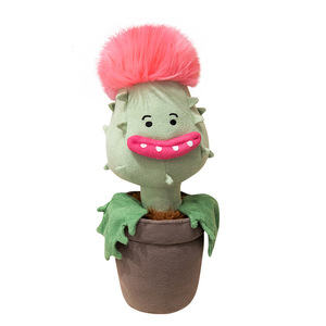 EZBABY Oreiller en peluche personnalisé brodé de fleurs, super doux et câlin, en forme d'éléphant, rembourrage en coton PP, cadeau pour enfants - Product Image 5