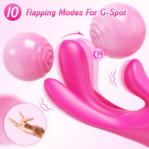 سعر المصنع الكبار 10 أوضاع 3 في 1 غرام محفز البظر مثير للماء النساء الاستمناء الإصبع هزاز - Product Image 3