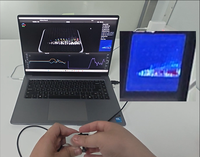 Sensor Taktil Visual 35.7g 10N 3-Axis Sensor Taktil Optik USB Python SDK untuk Gripper Robot dan AI Terintegrasi
