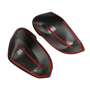 Coque de rétroviseur noir brillant pour Série 1 2 X1 M3 couleur carbone, coque de rétroviseur pour F20 F21 F22 F30 F32 F36 - Product Image 4