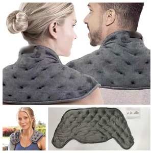 Almohadilla térmica para hombros, talla única, compresa caliente/fría apta para microondas, para aliviar el dolor de cuello y hombros - Product Image 1