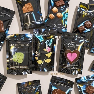 Emballage alimentaire de sac en plastique de fermeture éclair supérieure/sac de fermeture éclair de joint latéral de 3/sac zip-lock de poche debout pour la nourriture de mer de boeuf de porc de viande - Product Image 5