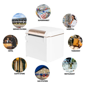 Đầu ra phía trước máy tính để bàn 80 mét nhiệt in hóa đơn Máy inkless Bluetooth/Wifi Máy in <span class=keywords><strong>POS</strong></span> - Product Image 5