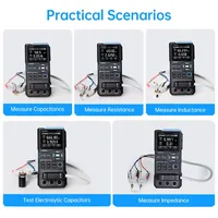Testeur numérique de pont LCR ESR haute précision HEDAO LC1020E avec précision de 0,3, communication USB-Type C, écran LCD TFT de 2,8 pouces pour