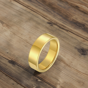 Poya 8mm vonfram thép đám cưới ban nhạc Nhẫn phong cách cổ điển Inlay cho nam giới và phụ nữ cho món quà đính hôn bên - Product Image 3