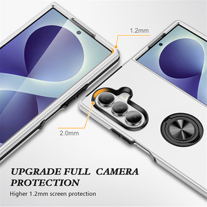 Étui de téléphone portable pliable hybride TPU+PC double couche antichoc avec <span class=keywords><strong>support</strong></span> anneau métallique <span class=keywords><strong>2</strong></span>-en-1 pour <span class=keywords><strong>Samsung</strong></span> <span class=keywords><strong>Z</strong></span> <span class=keywords><strong>Fold</strong></span> 8 7 6 5 - Product Image 5