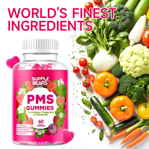 Pereda Nyeri Haid Wanita, Perawatan Keseimbangan Hormon, PMS, Antioksidan, dan Dukungan Imunitas, Label Pribadi OEM - Product Image 1