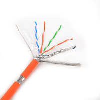 Cat5e SFTP Lan kabel dengan harga pabrik diskon besar kabel Lan Cat5e SFTP kabel jaringan tembaga telanjang