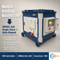 Cintreuse de barres d'acier de qualité industrielle, automatique CNC, électrique 4kW 220V-440V, pour la construction