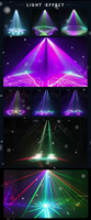 Éclairage de scène 10W RVB APP/ILDA Contrôle Animation Mariage Laser Show Lazer Lumières Pour DJ Party Location Mariage