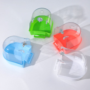 Groothandel Nieuwe Hoge Kwaliteit Vogelbad Kooi Accessoire Hangend Badkuipje voor Kleine Vogels Kanarie Papegaai - Product Image 2