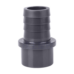 Connecteur de tuyau en PVC, diamètre 1/2 pouces, raccord de tuyau rigide en plastique, réducteur droit, filetage externe pour systèmes de conduits - Product Image 1