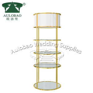 Présentoir Moderne Luxe Or Acier Inoxydable Présentoirs Modernes - Product Image 4