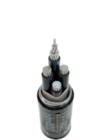 Cable Eléctrico YJLV22 de 35 mm, Cable de Alimentación con Conductor de Aluminio, Cable Blindado de 4 Núcleos