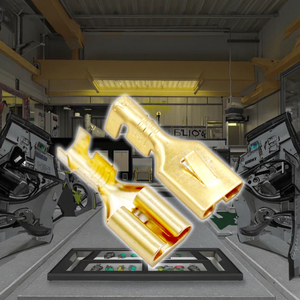 Dj623 nữ Spade nhanh chóng Splice uốn thiết bị đầu cuối 6.35mm uốn kết nối - Product Image 4